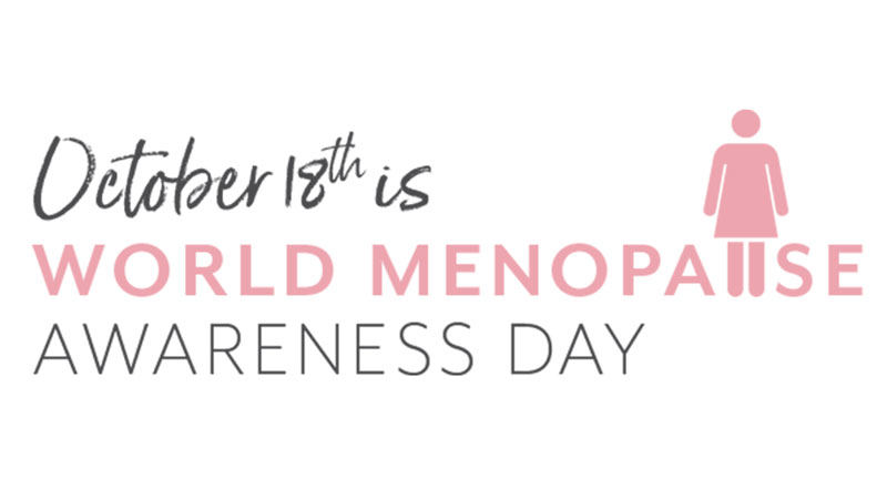 October 18th is World Menopause Awareness day banner