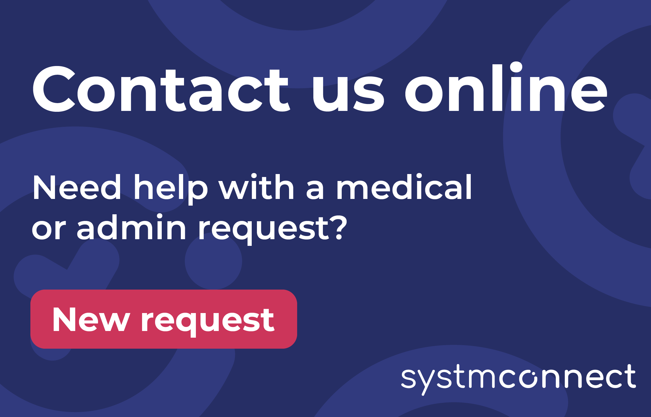 contact us online using an online form